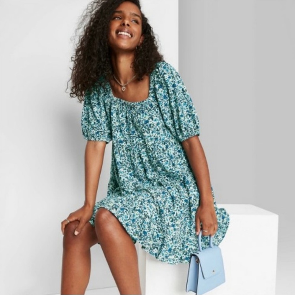 Floral Mini Dress